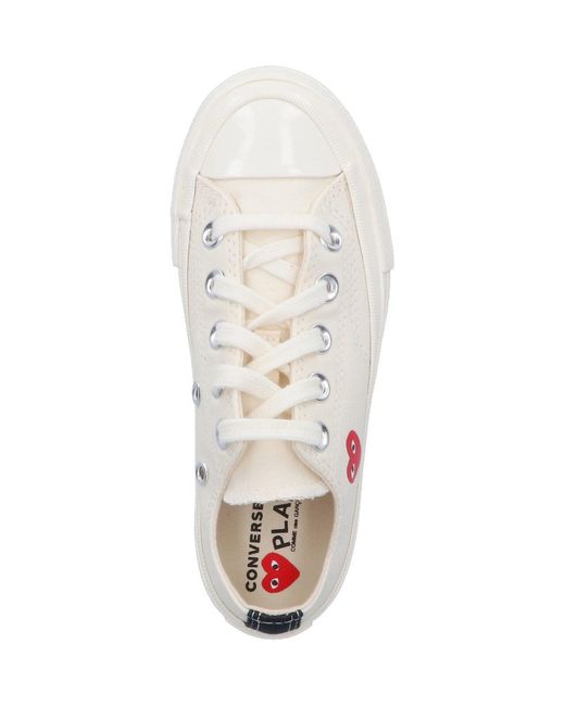 COMME DES GARÇONS PLAY Pink Sneakers Cotton for men