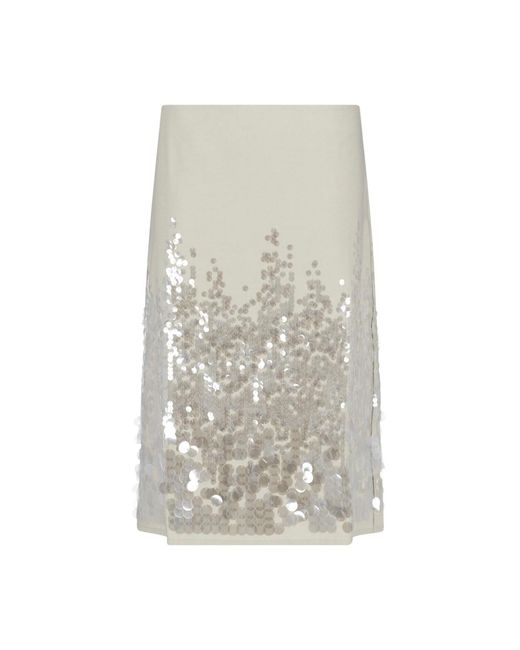 Paloma Wool White Midi Skirt “Ara”