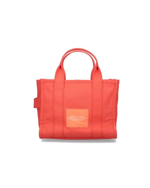 Marc Jacobs Red Small Tote Bag "The Canvas"