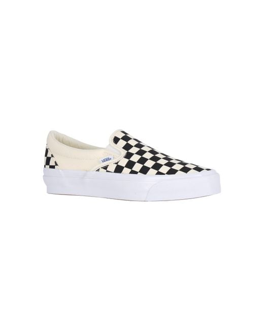 Vans White Sneakers Textile