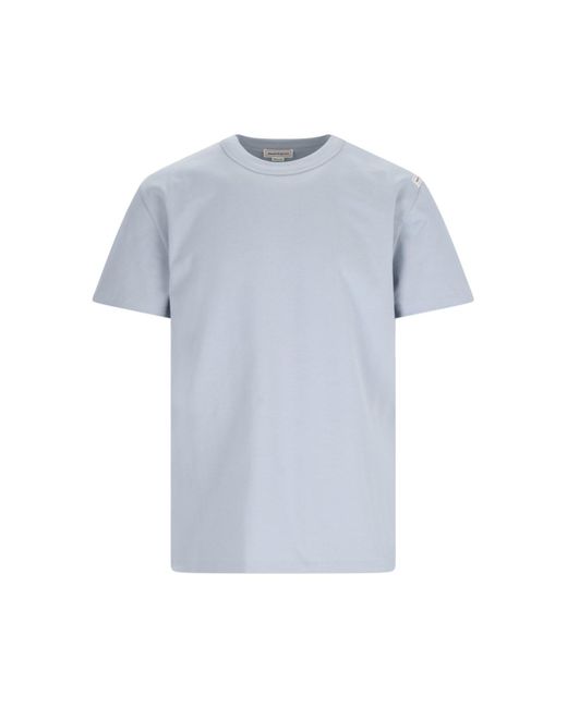 T-Shirt Logo di Alexander McQueen in Blue da Uomo