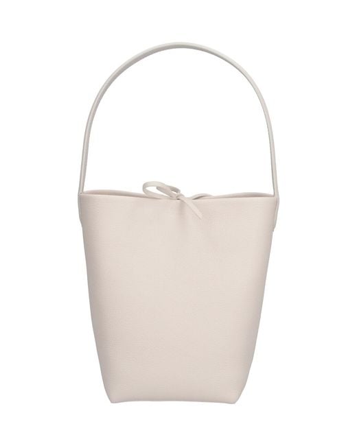 The Row White Small Tote Bag "Borsa N/S Park"
