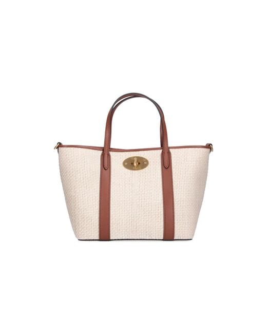 Mulberry Pink Mini Tote Bag "Bayswater"