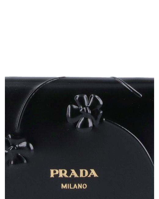 Prada Black Crossbody Wallet