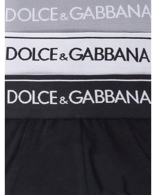 Dolce & Gabbana White Set Boxer Logo for men