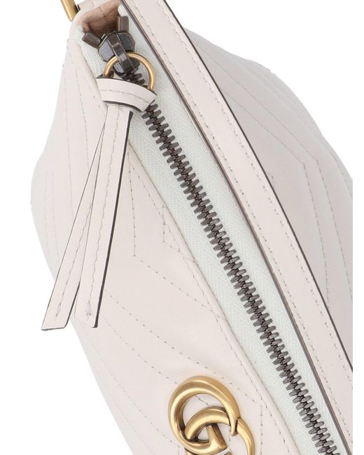 Gucci Metallic 'Gg Marmont' Shoulder Bag