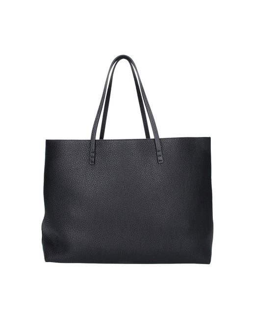 Fendi Black Tote Bag "Roll"