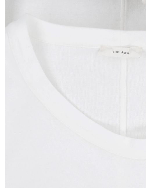 The Row White T-Shirt “Amia”