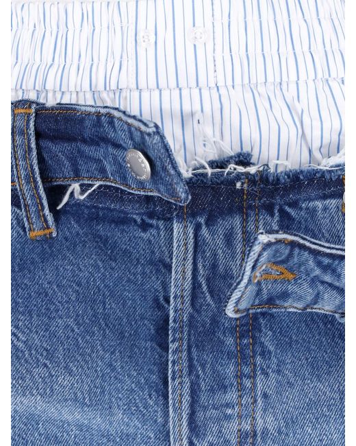 Alexander Wang Blue 100% Cotton Denim Jeans