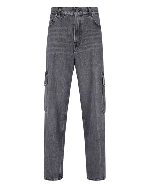 Jeans Cargo di Haikure in Gray