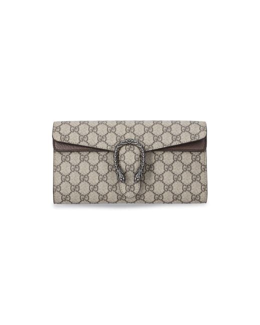 Gucci Gray 'dionysus" Small Shoulder Bag