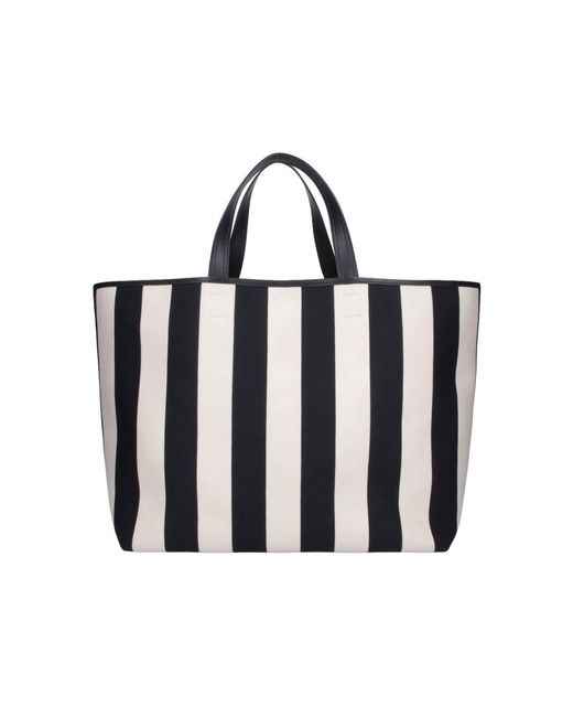 AMI Black Tote Bag De Coeur”