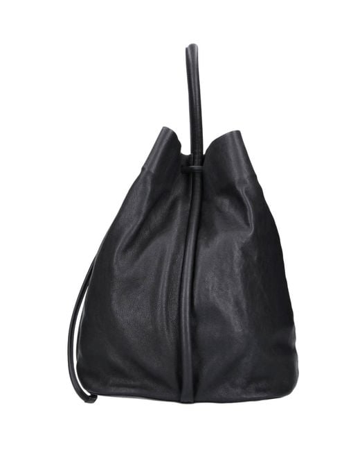 Uma Wang Blue Bucket Bag