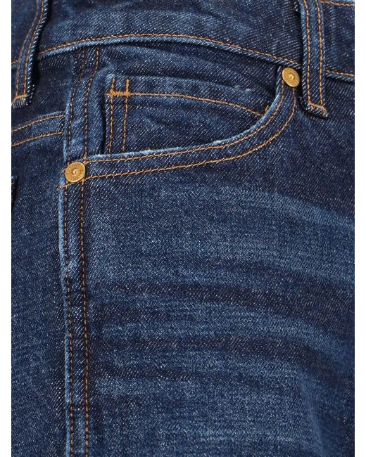 Khaite Blue Vivian Stretch Jean