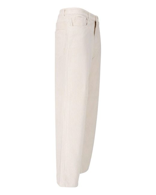Rohe White Velvet Pants