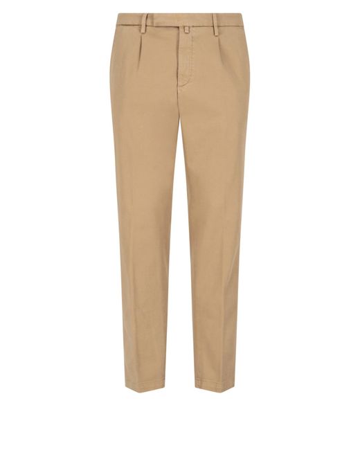 Briglia 1949 Straight Trousers in Beige (Natural) for Men - Lyst