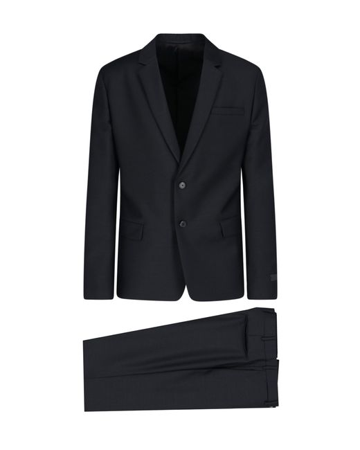 Prada Single-breasted Suit in Nero (Black) for Men - Lyst