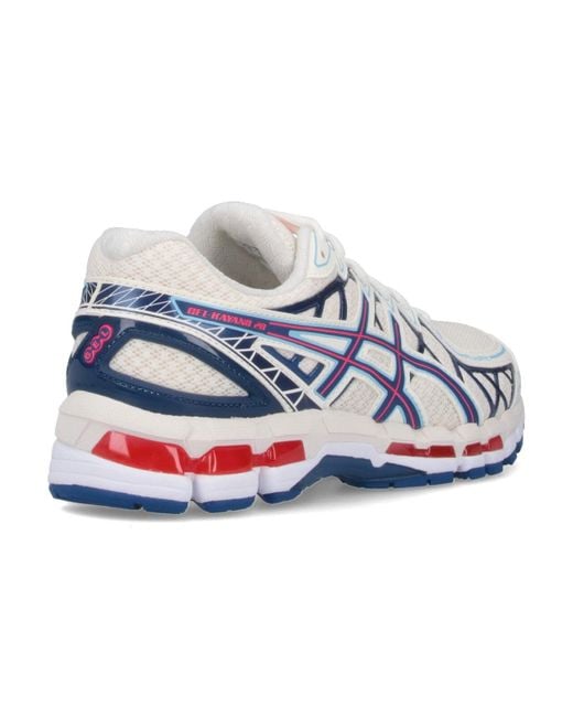 Asics Blue Sneakers Gel-Kayano Cream/Deep Marine for men