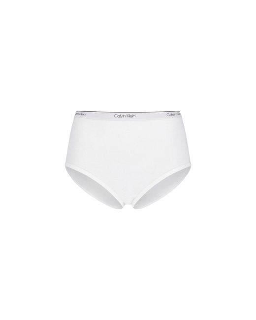 Calvin Klein White "Samsa" Slip