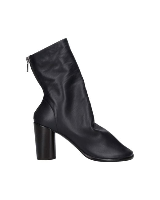 Lemaire Black Ankle Boots “Glove”