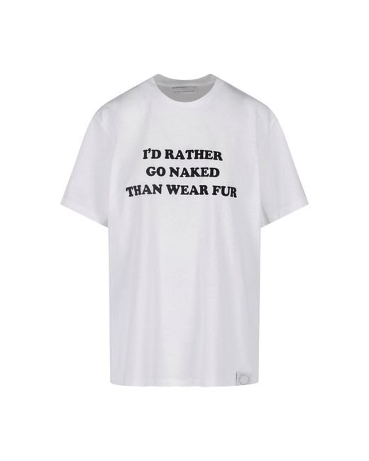 Stella McCartney White Printed T-Shirt