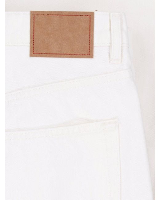 Jeanerica White Wide Jeans "Vega" for men