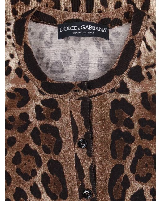 Dolce & Gabbana Brown Luxe Virgin Wool Crewneck Sweater