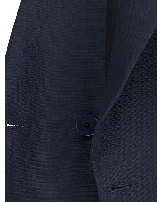 Seafarer Blue Double-Breasted Blazer "Betty"