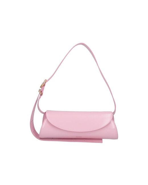 Jil Sander Pink Soft Leather Mini Bag