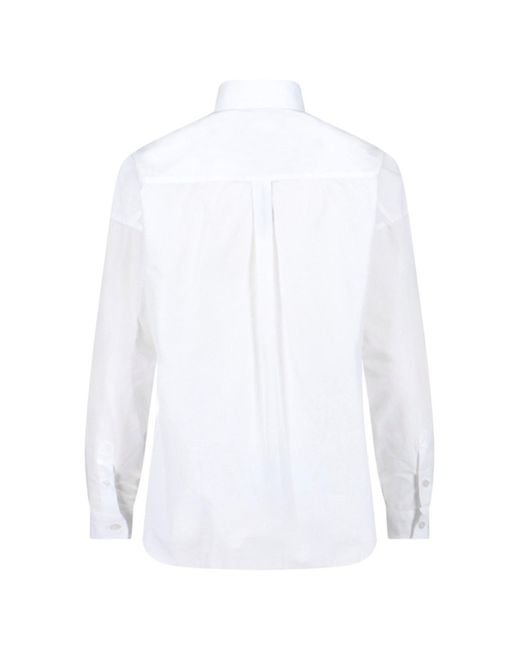 Camicia "Grace" di Finamore 1925 in White