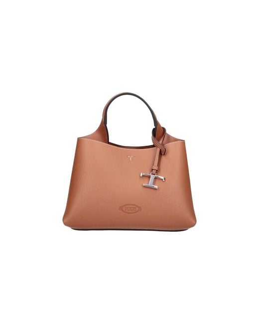 Tod's Brown Mini Leather Bag