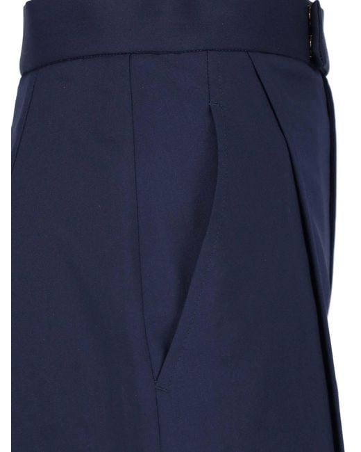 Vivienne Westwood Blue Wide Tailored Trousers