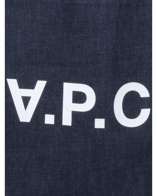 A.P.C. Blue Bags Cotton