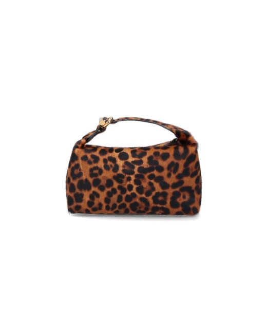 Liffner Brown "Pillow" Mini Bag