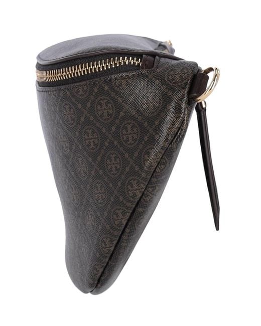 Tory Burch Black Belt Bag "T Monogram"