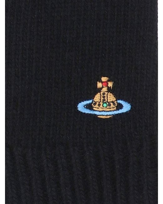Vivienne Westwood Black Gloves Cashmere