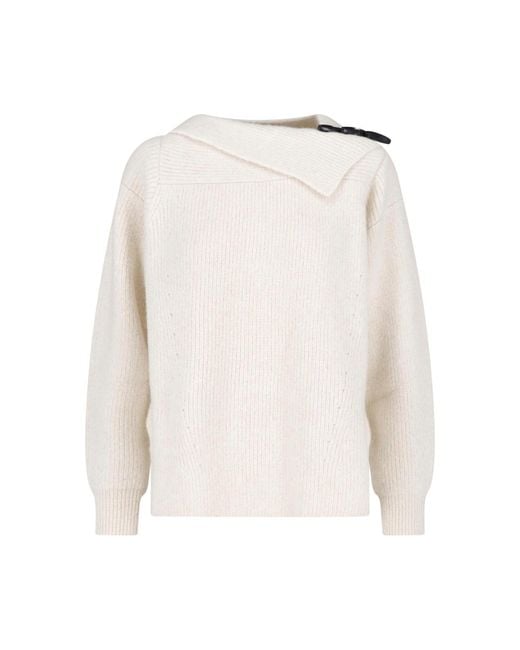 Isabel Marant White Sweater "Thais"