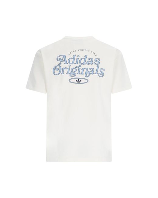 Adidas White Logo T-shirt