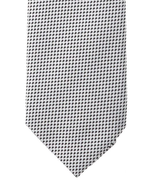 Tom Ford White Lightweight 100% Mulberry Silk Tie for men