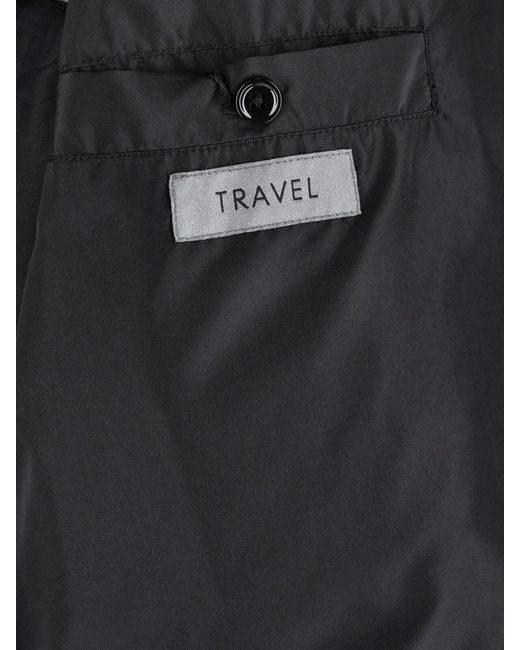 Dolce & Gabbana Black Stretch Cotton-Blend Jacket for men