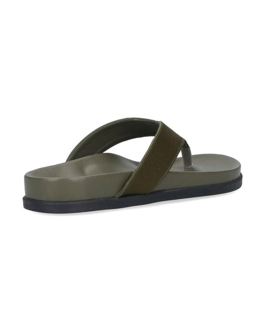 Ancient Greek Sandals Green Charys Comfort Sandals