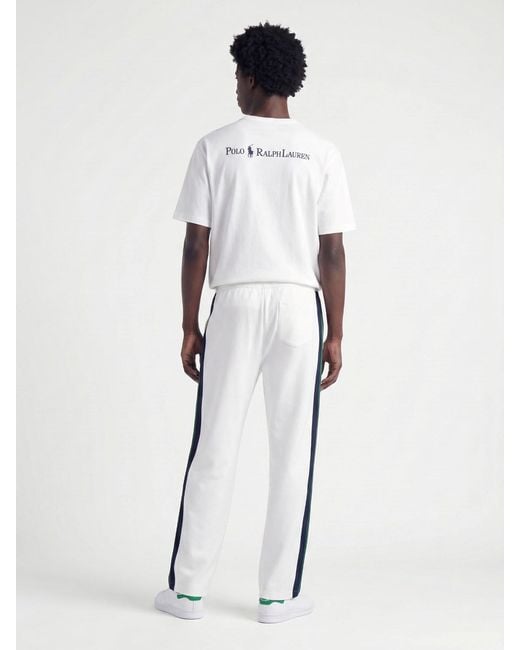 Polo Ralph Lauren White Sweatpants for men