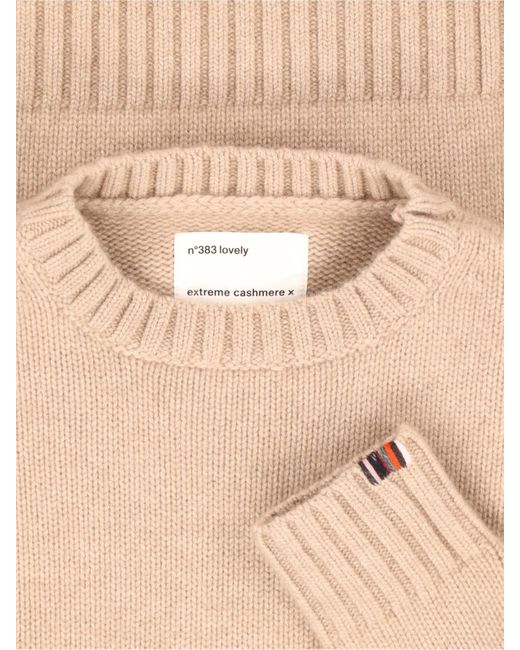 Extreme Cashmere Natural 'N°383 Lovely' Sweater