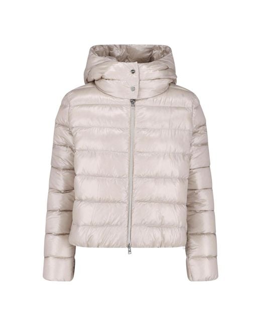 Herno White Padded Jacket