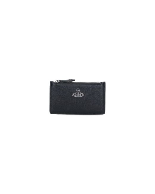 Vivienne Westwood Black "Slim Long" Card Holder