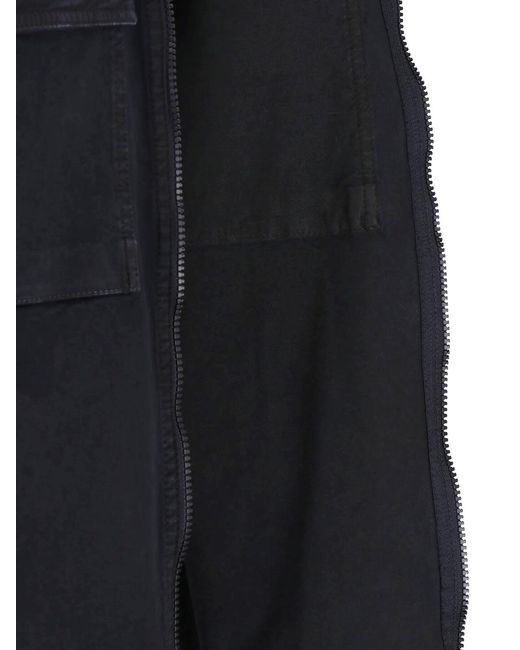 Stone Island Blue Zip Jacket for men