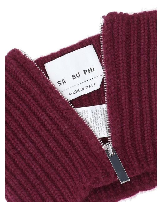 Sa Su Phi Purple Collar Scarf