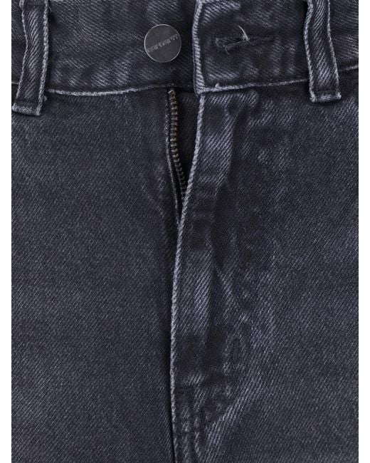 Carhartt Blue Wide Jeans "Jane Pant"
