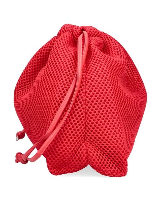 Frankie Shop Red Pouch "Morgan"