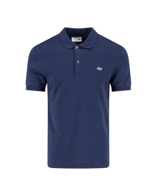 Lacoste Blue Polo "Pima" for men